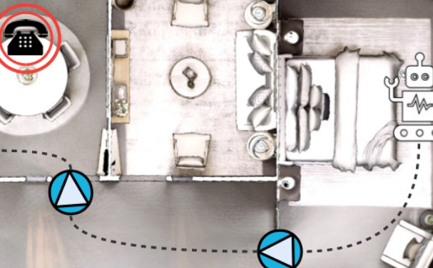 Learning to Set Waypoints for Audio-Visual Navigation