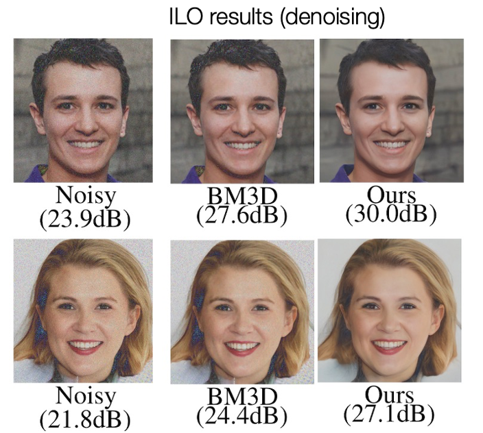 ILO results (denoising)